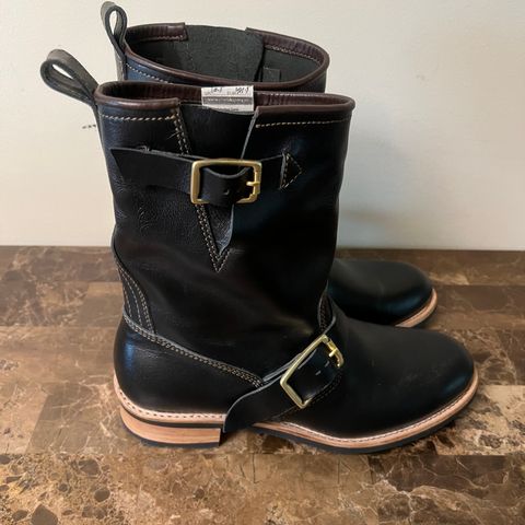 Craft & Glory Engineer Boots 2.0 in Full-Grain Buffalo Leather
