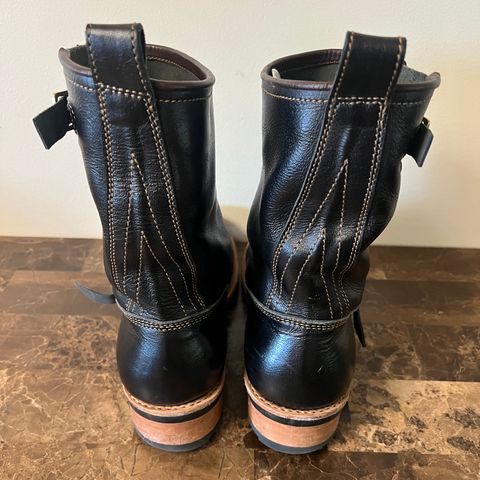 Craft & Glory Engineer Boots 2.0 in Full-Grain Buffalo Leather