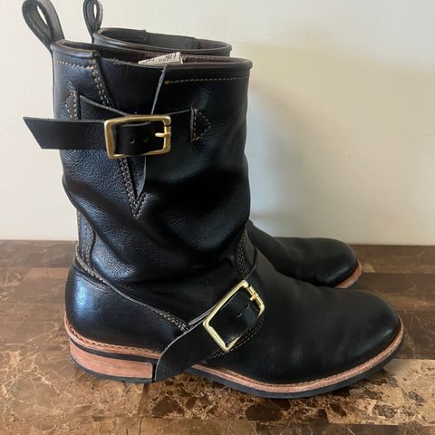 Craft & Glory Engineer Boots 2.0 in Full-Grain Buffalo Leather