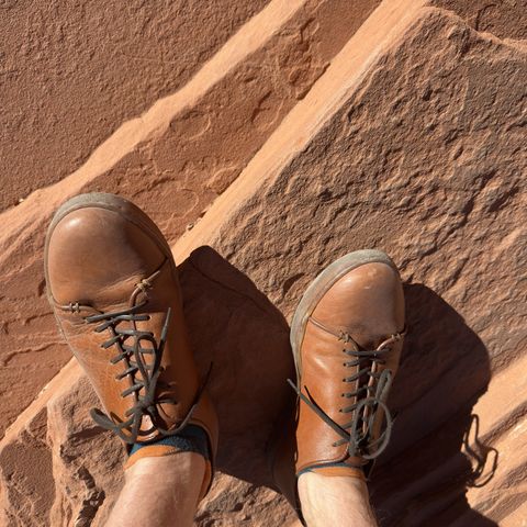 Crown Northampton Harlestone in Olive Oil Tan Horween Buffalo