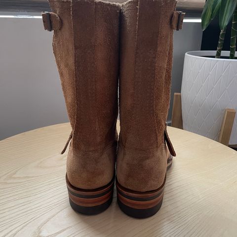 Wesco x Ship John Derroll Boot in Seidel British Tan Domain Roughout