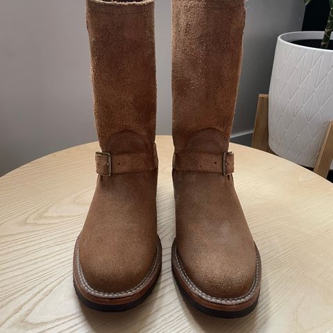 Wesco x Ship John Derroll Boot in Seidel British Tan Domain Roughout