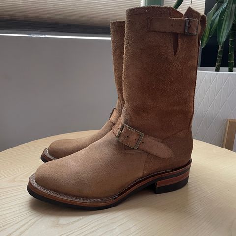 Wesco x Ship John Derroll Boot in Seidel British Tan Domain Roughout