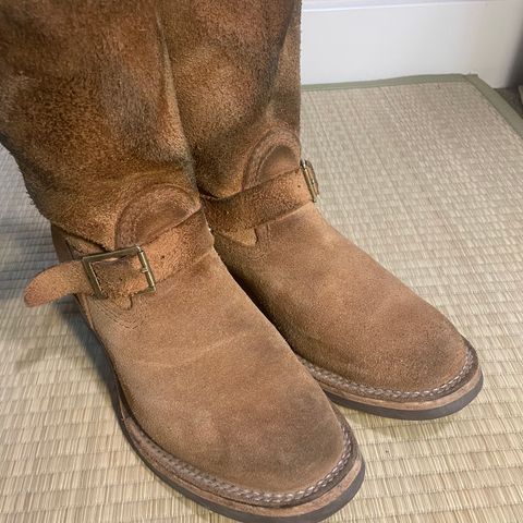 Wesco x Ship John Derroll Boot in Seidel British Tan Domain Roughout
