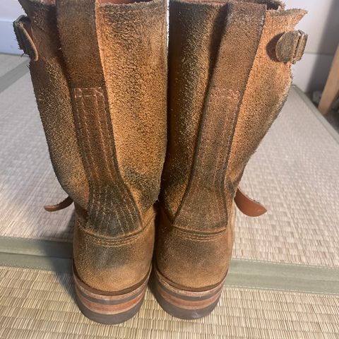 Wesco x Ship John Derroll Boot in Seidel British Tan Domain Roughout