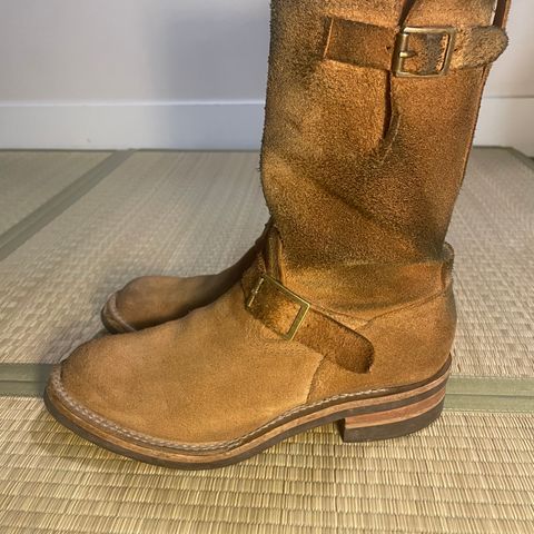 Wesco x Ship John Derroll Boot in Seidel British Tan Domain Roughout
