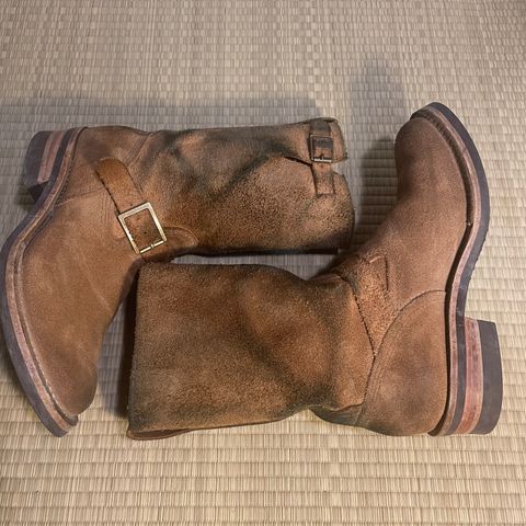 Wesco x Ship John Derroll Boot in Seidel British Tan Domain Roughout