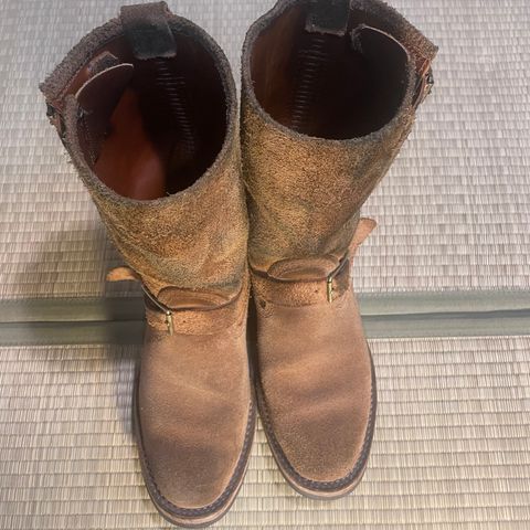 Wesco x Ship John Derroll Boot in Seidel British Tan Domain Roughout