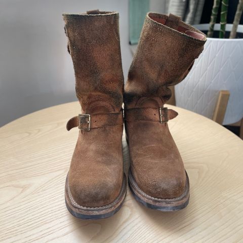 Wesco x Ship John Derroll Boot in Seidel British Tan Domain Roughout