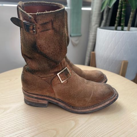Wesco x Ship John Derroll Boot in Seidel British Tan Domain Roughout