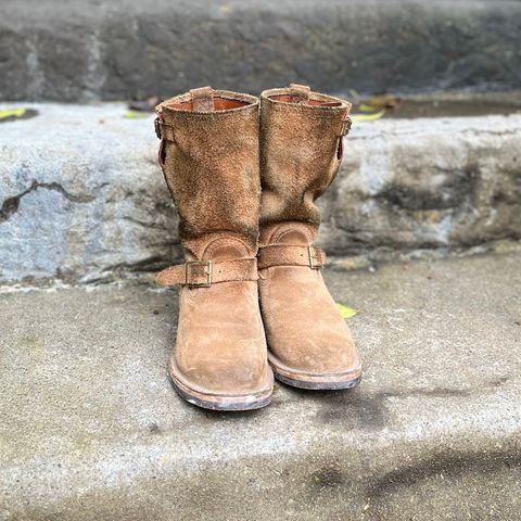 Wesco x Ship John Derroll Boot in Seidel British Tan Domain Roughout