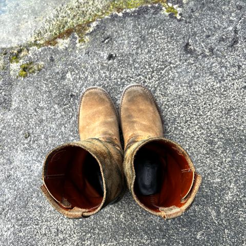 Wesco x Ship John Derroll Boot in Seidel British Tan Domain Roughout
