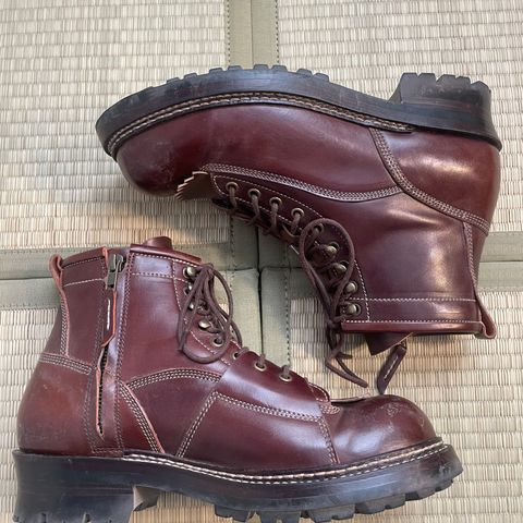 Search result thumbnail of Jakkrabbits Ivories Boot in Shinki Brown Shell Cordovan