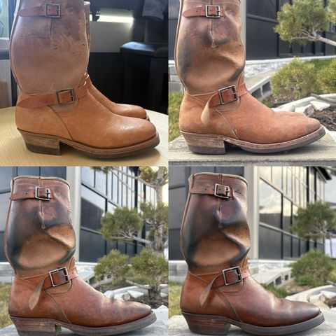 Unsung U 22-2 Engineer Boot in Maryam Natural Rovescio Sego