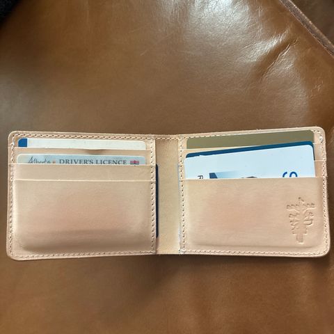 Search result thumbnail of Pigeon Tree Natural Vegtan Bifold Wallet in Unknown Natural Veg Tan