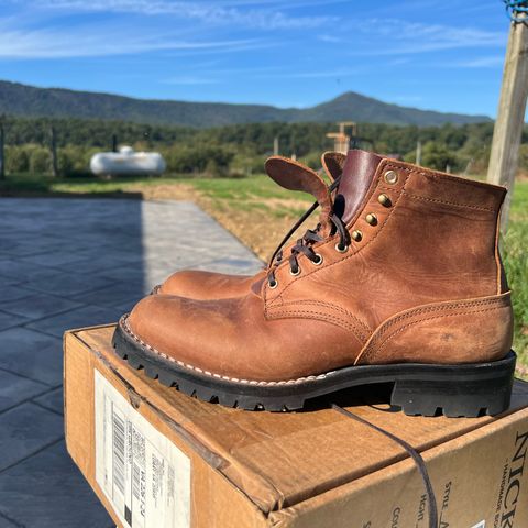 Nicks MTO in Horween Whiskey Predator