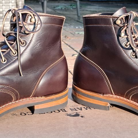 Truman Cap Toe Boot in Seidel Brown Double Shot