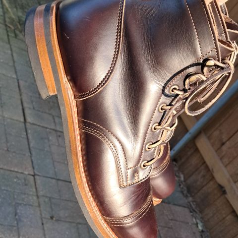 Truman Cap Toe Boot in Seidel Brown Double Shot