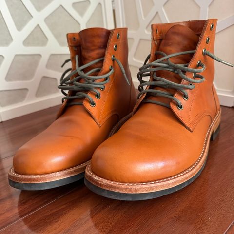 Oak Street Bootmakers Trench Boot in Badalassi Carlo Olmo Minerva Liscio