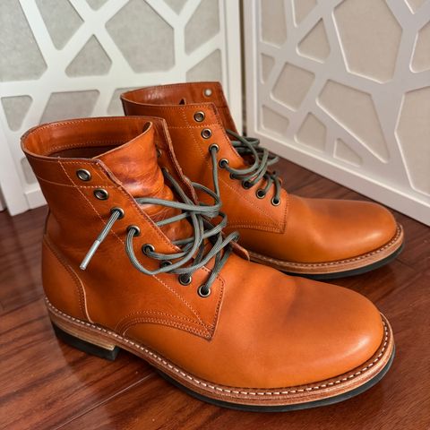 Oak Street Bootmakers Trench Boot in Badalassi Carlo Olmo Minerva Liscio
