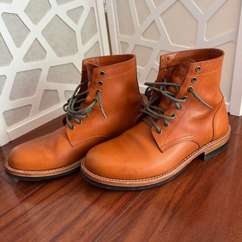Oak Street Bootmakers Trench Boot in Badalassi Carlo Olmo Minerva Liscio