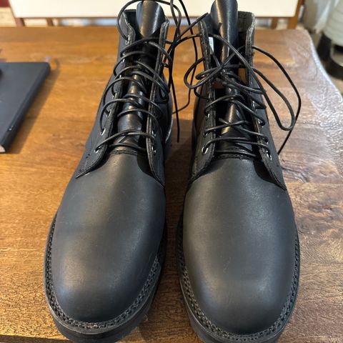 Viberg Service Boot in Nero Calf