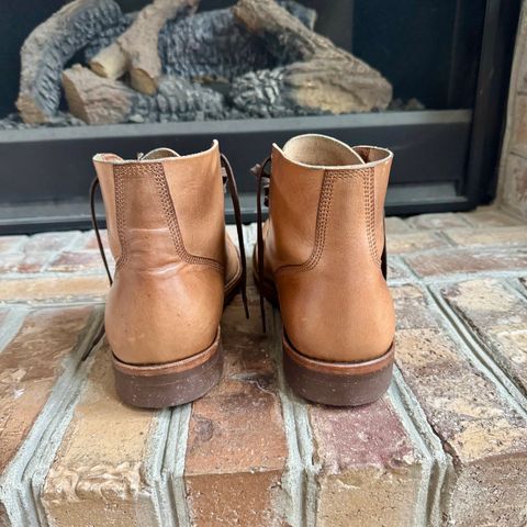 Oak Street Bootmakers Field Boot in Horween Natural Chromexcel