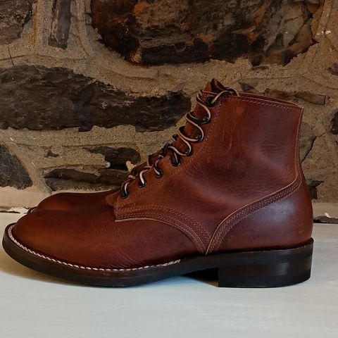 Nicks Lace Up Heritage in Italian Brown Cypress