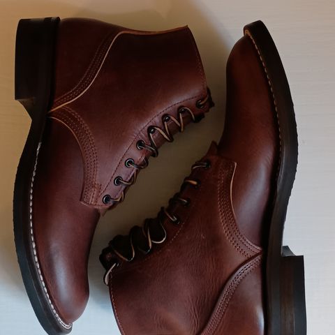 Nicks Lace Up Heritage in Italian Brown Cypress