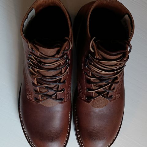 Nicks Lace Up Heritage in Italian Brown Cypress