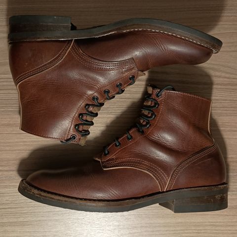 Nicks Lace Up Heritage in Italian Brown Cypress