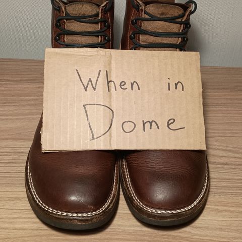 Nicks Lace Up Heritage in Italian Brown Cypress