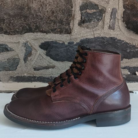 Nicks Lace Up Heritage in Italian Brown Cypress