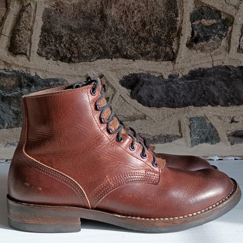 Nicks Lace Up Heritage in Italian Brown Cypress