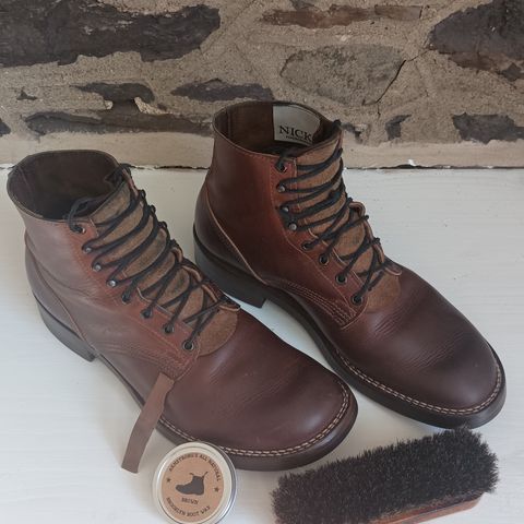 Nicks Lace Up Heritage in Italian Brown Cypress
