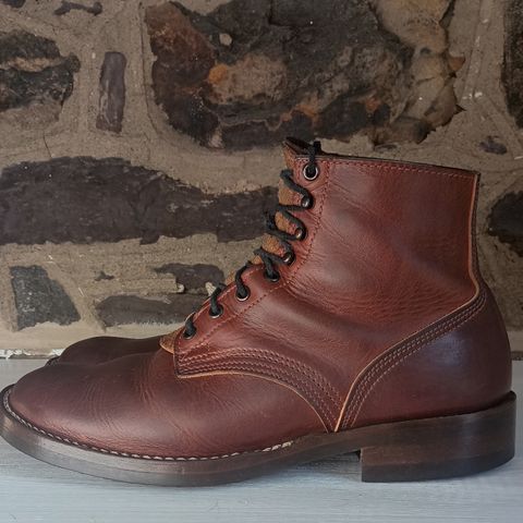 Nicks Lace Up Heritage in Italian Brown Cypress