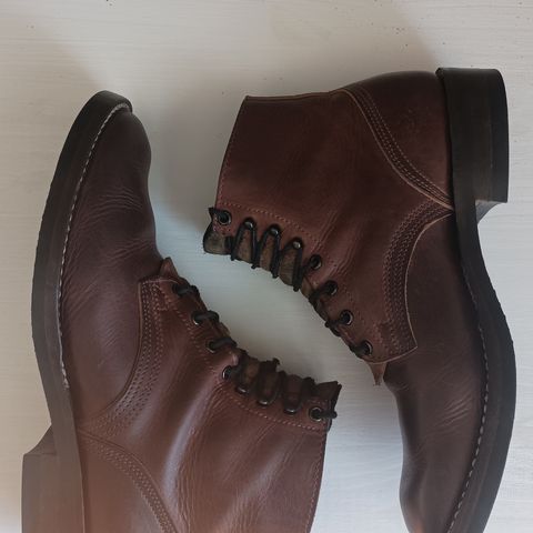 Nicks Lace Up Heritage in Italian Brown Cypress