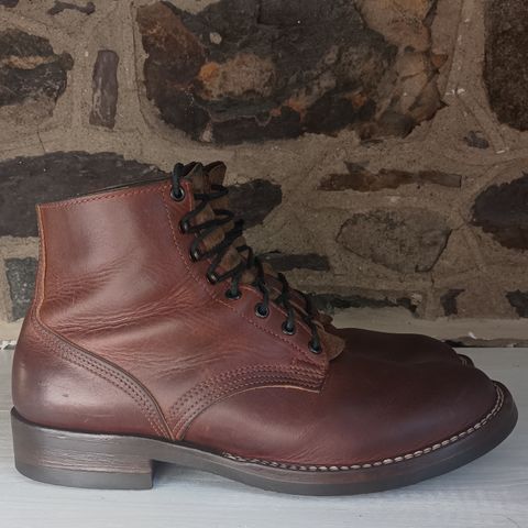 Nicks Lace Up Heritage in Italian Brown Cypress