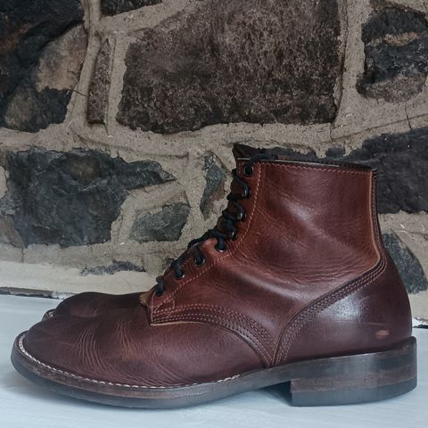 Nicks Lace Up Heritage in Italian Brown Cypress