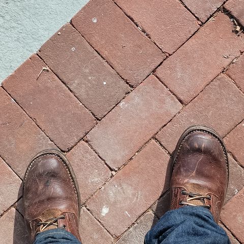 Nicks Lace Up Heritage in Italian Brown Cypress