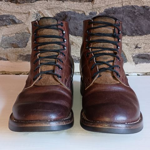 Nicks Lace Up Heritage in Italian Brown Cypress