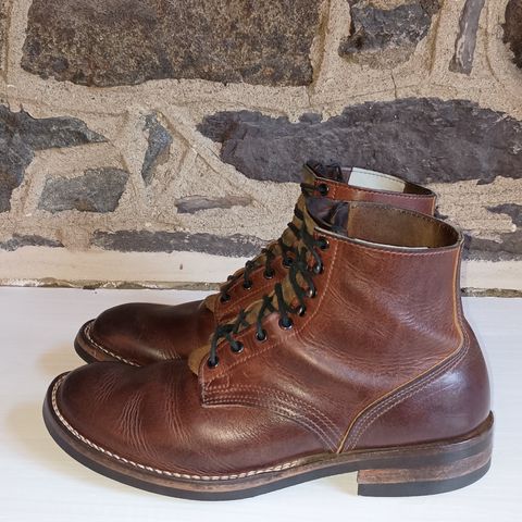 Nicks Lace Up Heritage in Italian Brown Cypress