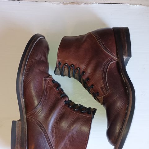 Nicks Lace Up Heritage in Italian Brown Cypress