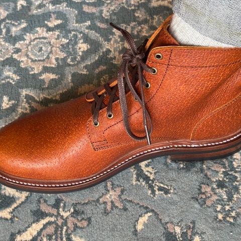 Caswell Custom Model in Gallun Cognac Jabari Wild Boar