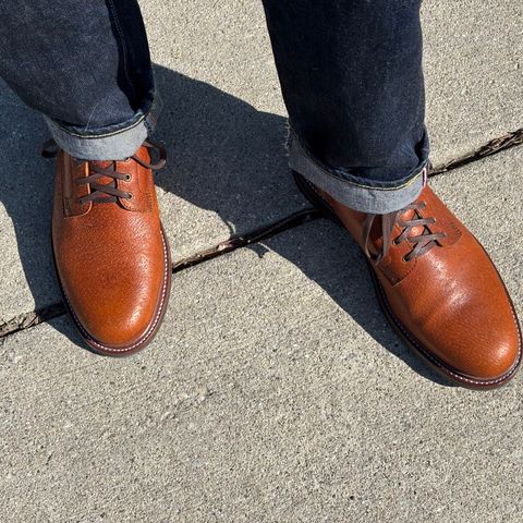 Caswell Custom Model in Gallun Cognac Jabari Wild Boar