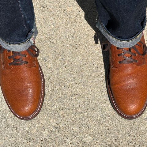Caswell Custom Model in Gallun Cognac Jabari Wild Boar
