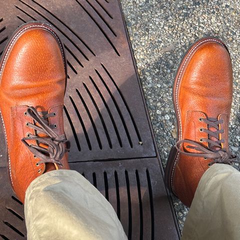 Caswell Custom Model in Gallun Cognac Jabari Wild Boar