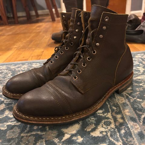 White's MP-M1TC in Horween Cinnamon Waxed Flesh