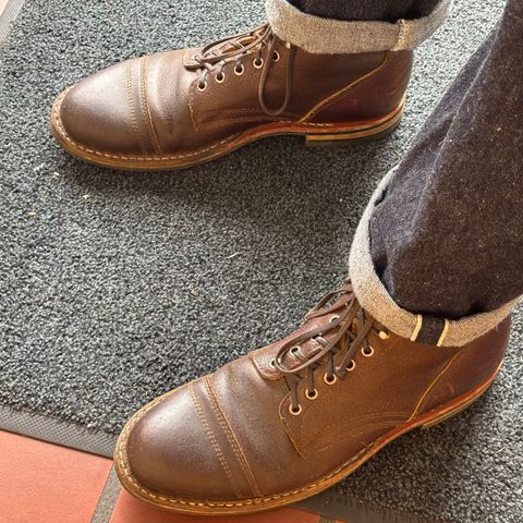 White's MP-M1TC in Horween Cinnamon Waxed Flesh