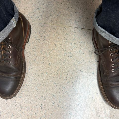 White's MP-M1TC in Horween Cinnamon Waxed Flesh